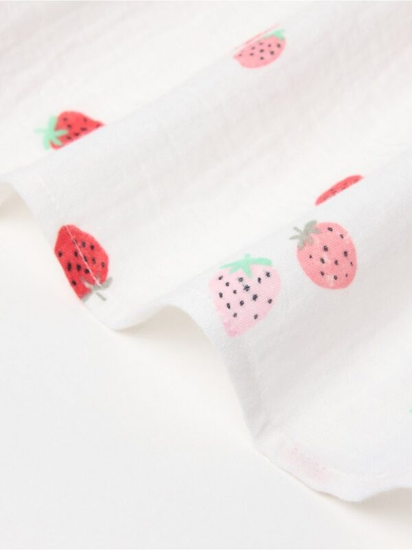Baby blanket in cotton muslin - 3006715-325