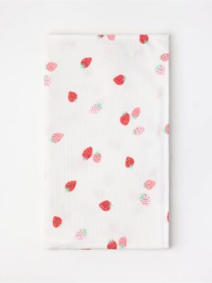 Baby blanket in cotton muslin - 3006715-325