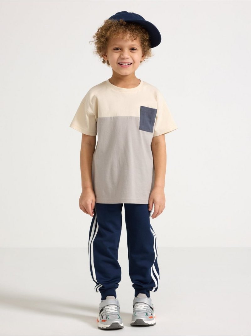 Joggers with brushed inside - 3006744-6842