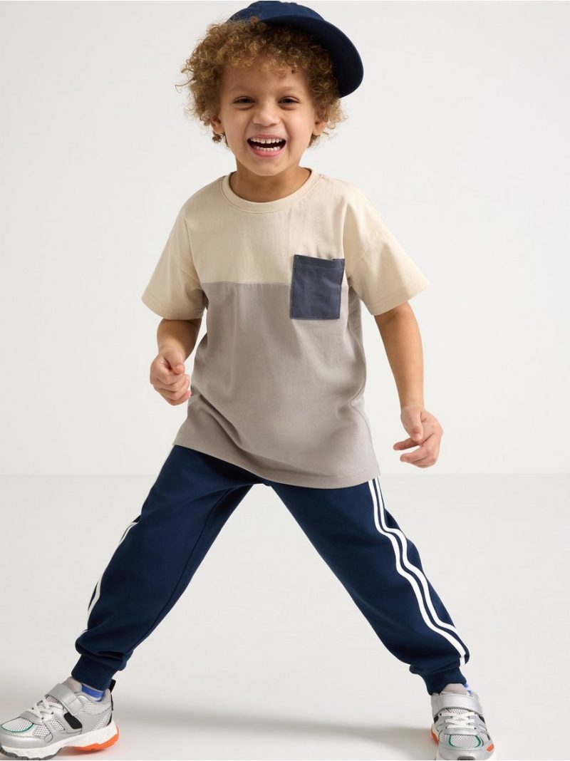 Joggers with brushed inside - 3006744-6842