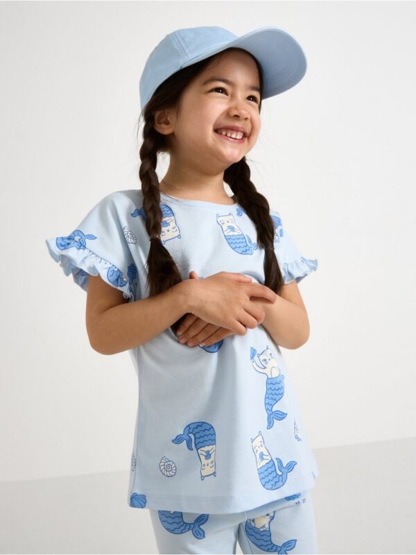 Short-sleeved top - 3006757-1355
