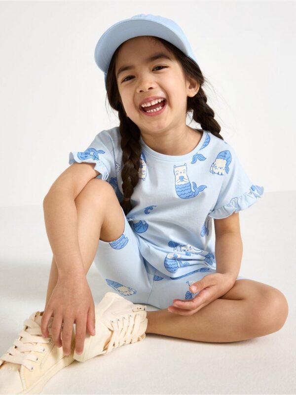 Short-sleeved top - 3006757-1355