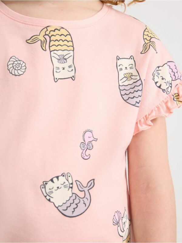 Short-sleeved top - 3006757-6932
