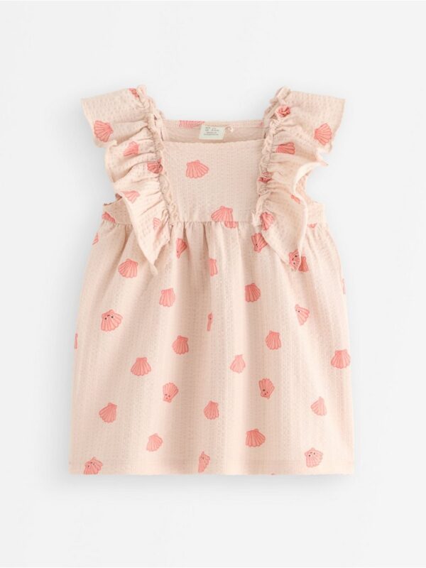 Dress with flounces - 3006777-8160