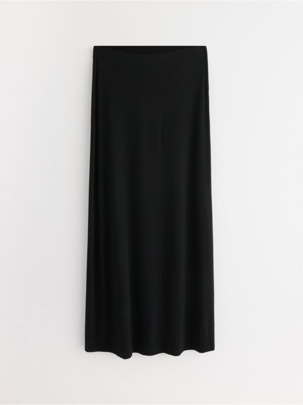 Soft maxi skirt in tricot - 3006877-80