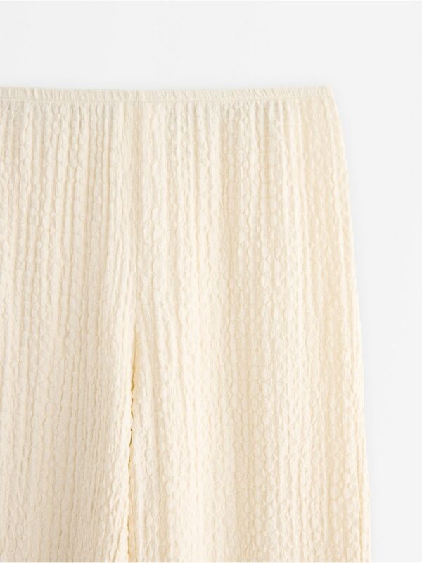 Textured jersey trousers - 3006881-1418
