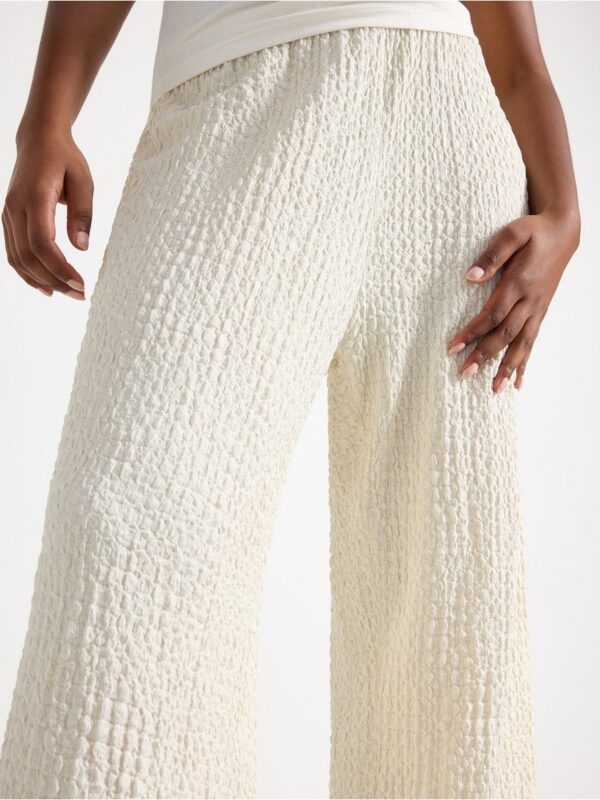 Textured jersey trousers - 3006881-1418
