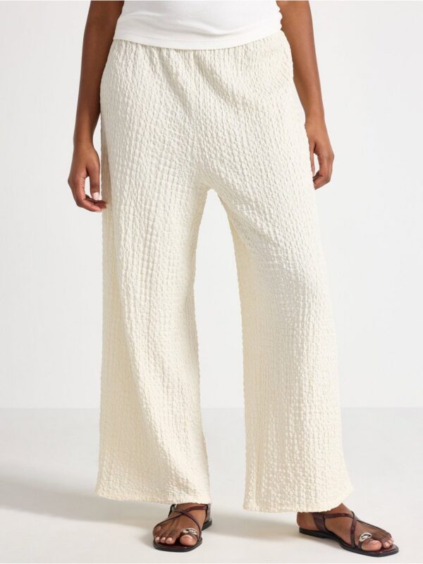 Textured jersey trousers - 3006881-1418