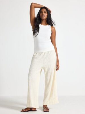 Textured jersey trousers - 3006881-1418