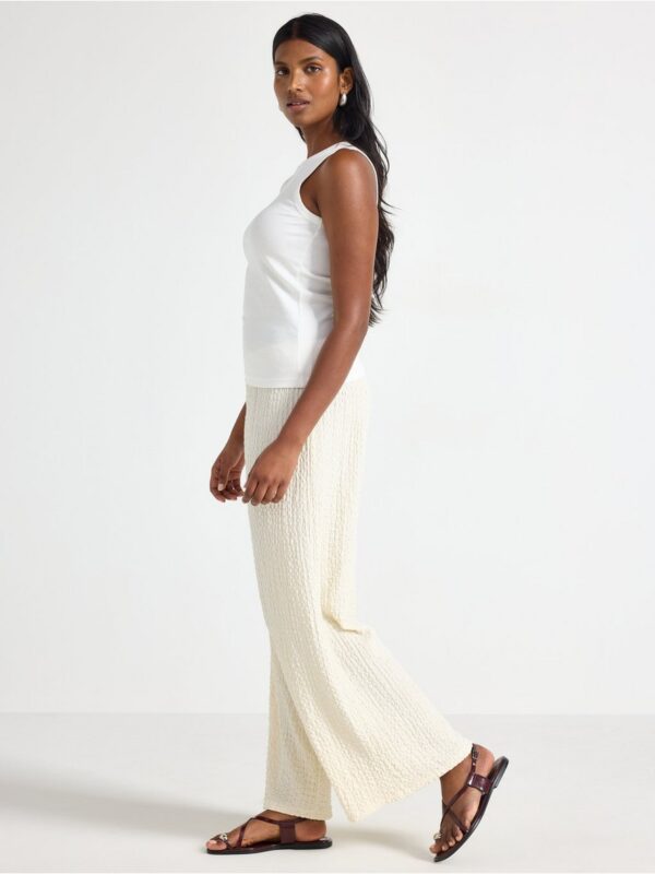 Textured jersey trousers - 3006881-1418