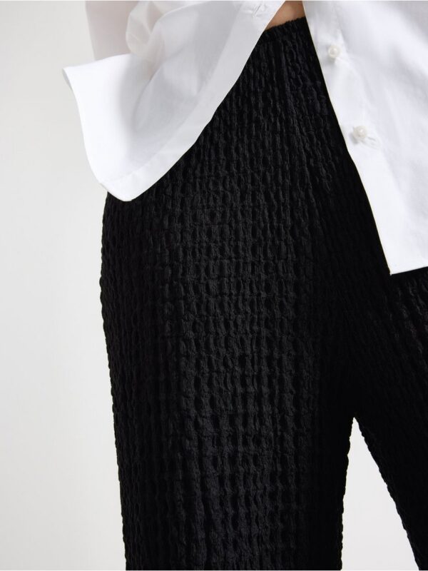 Textured jersey trousers - 3006881-80