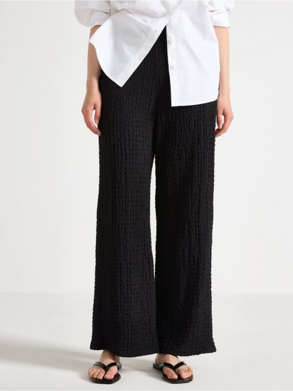 Textured jersey trousers - 3006881-80