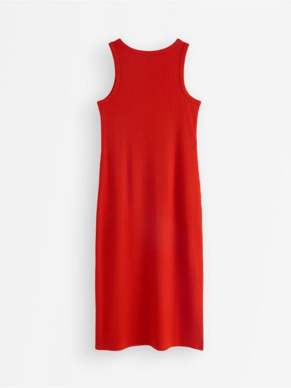 Ribbed midi dress - 3007052-6743