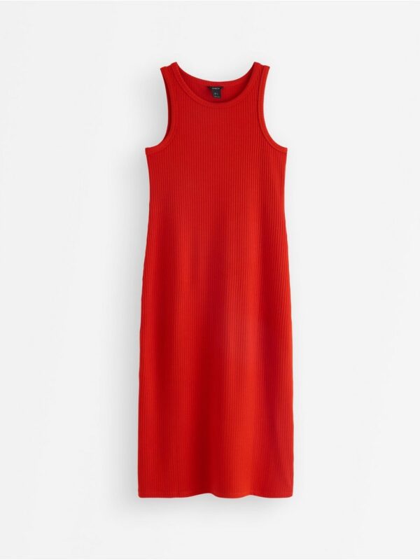 Ribbed midi dress - 3007052-6743