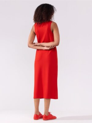 Ribbed midi dress - 3007052-6743