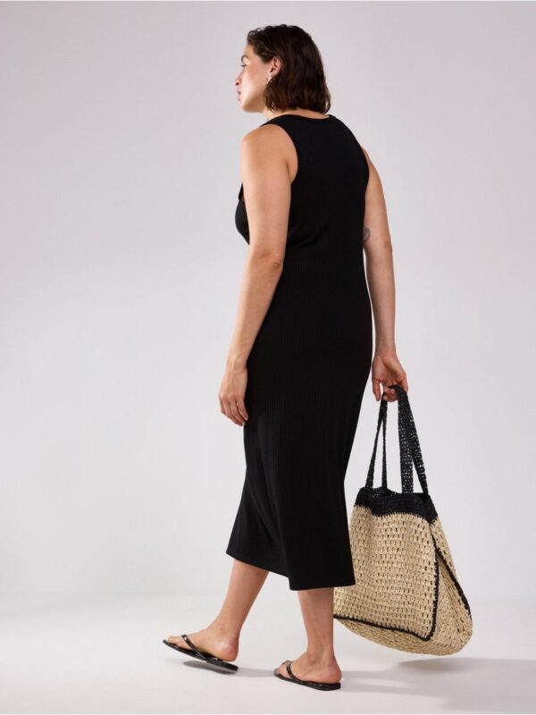Ribbed midi dress - 3007052-80