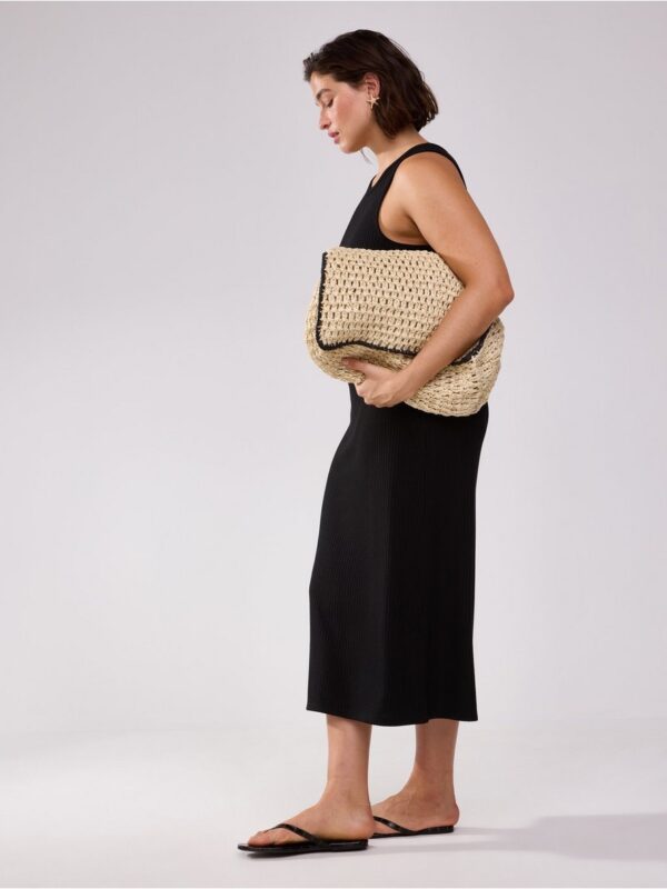 Ribbed midi dress - 3007052-80