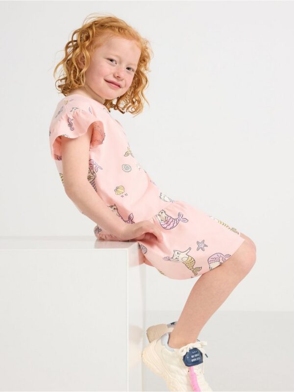 Short-sleeved dress - 3007081-6932