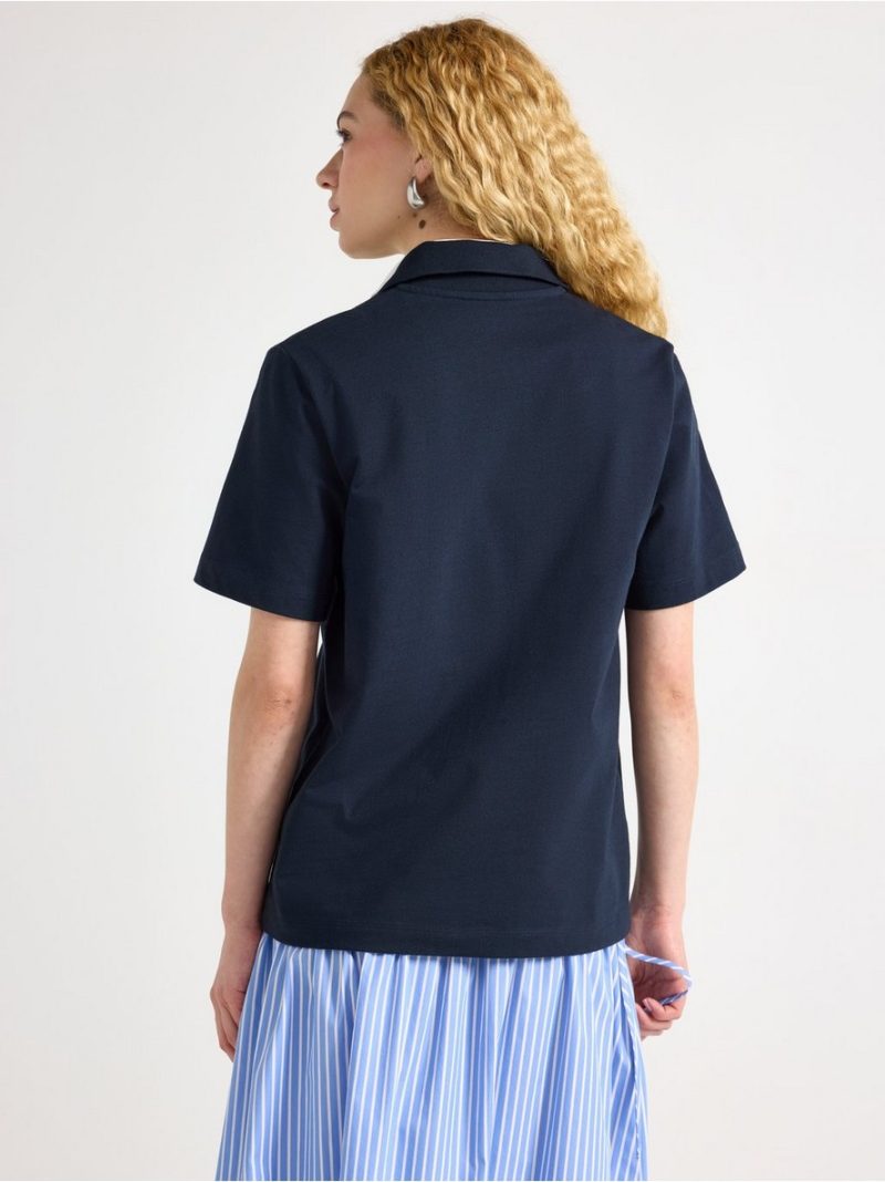 Top with collar - 3007164-2521