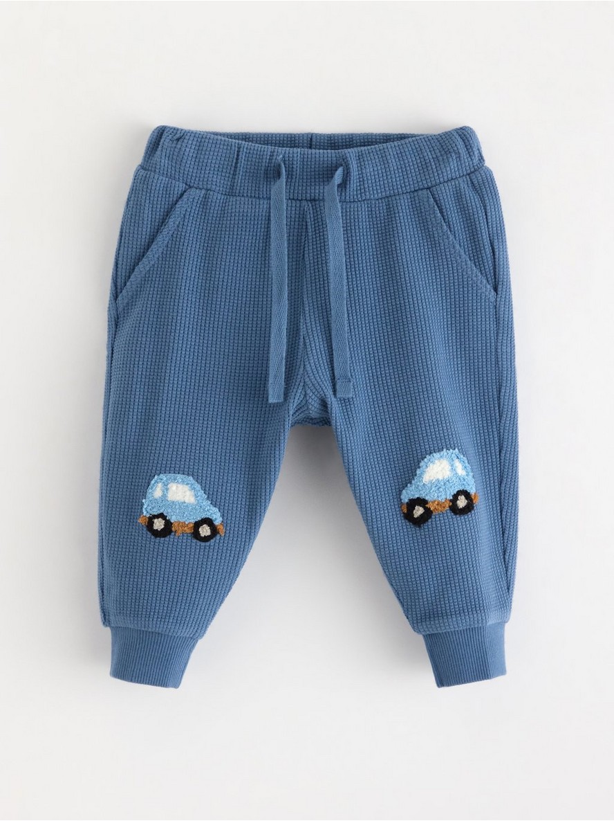 Pantalone – Joggers with knee appliqué