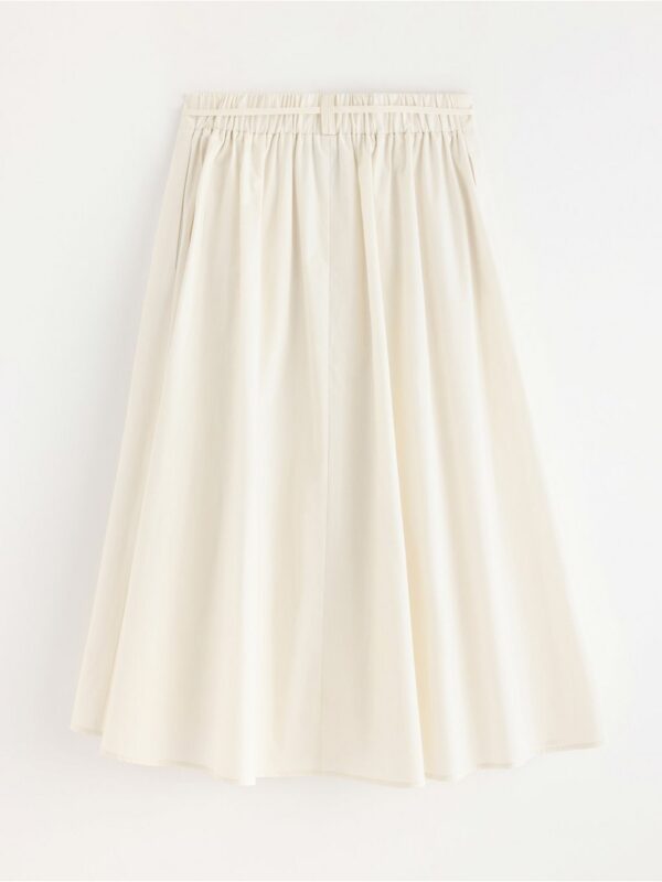 Midi skirt with pleats - 3007184-7862