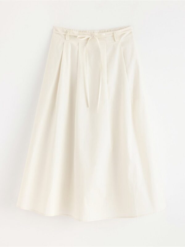 Midi skirt with pleats - 3007184-7862