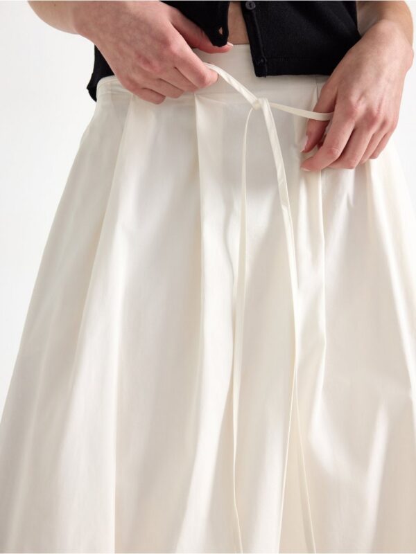 Midi skirt with pleats - 3007184-7862
