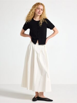 Midi skirt with pleats - 3007184-7862