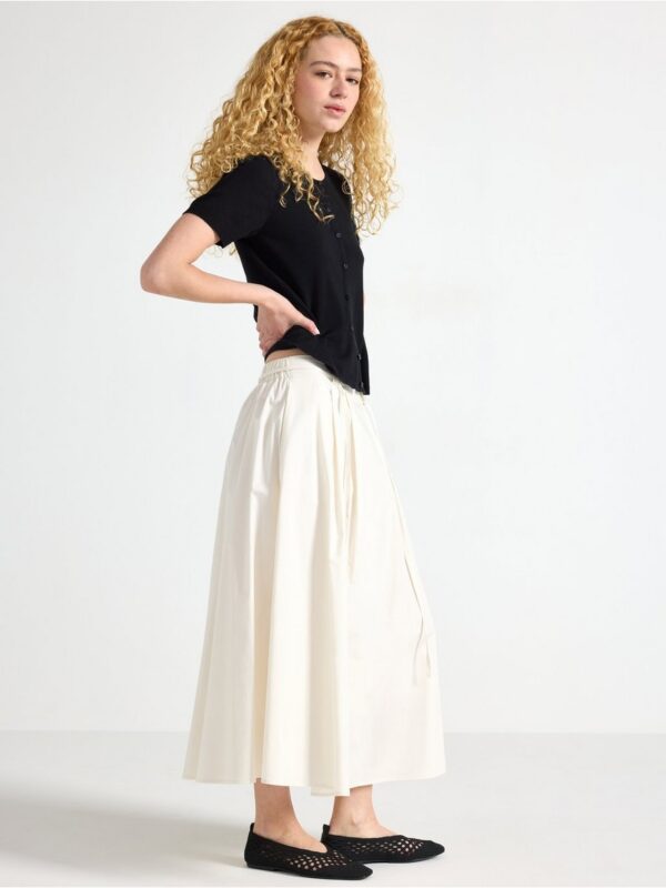 Midi skirt with pleats - 3007184-7862