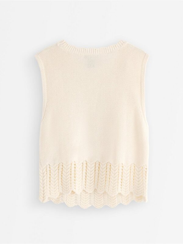 Knitted vest - 3007495-1480