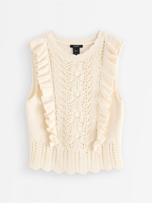 Knitted vest - 3007495-1480