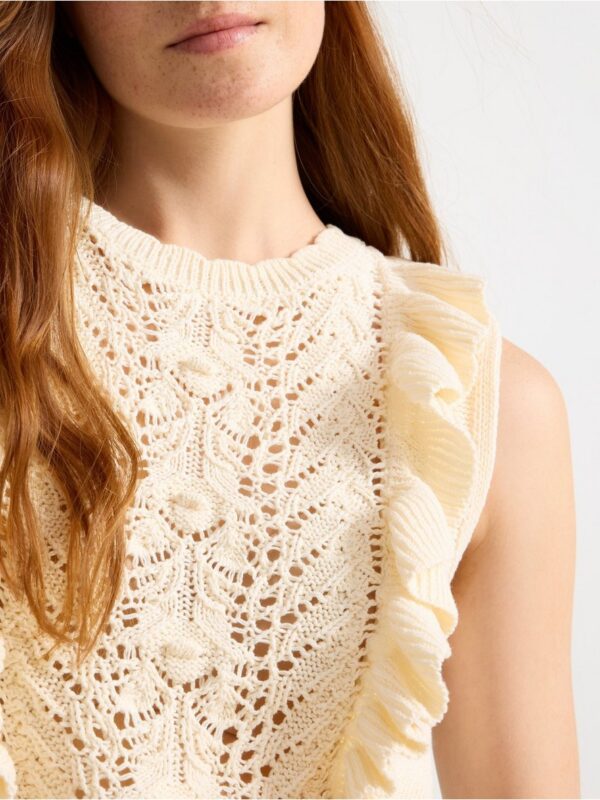 Knitted vest - 3007495-1480