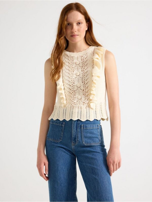 Knitted vest - 3007495-1480