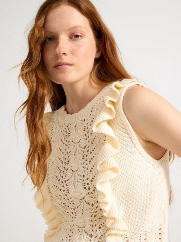 Knitted vest - 3007495-1480