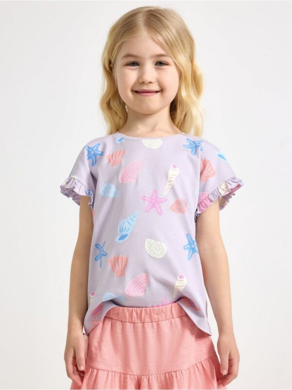 Short-sleeved top - 3007609-9959
