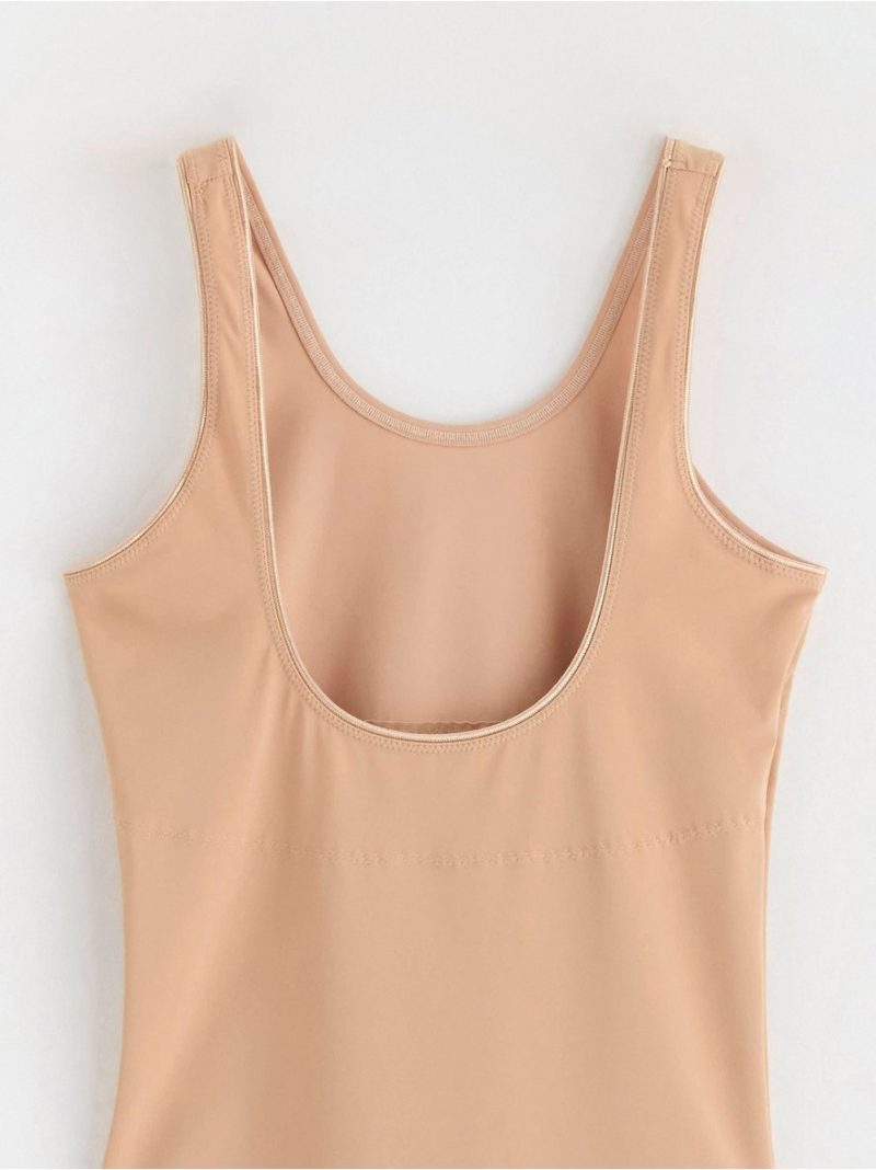 Firm support shaping bodysuit - 7084276-6793