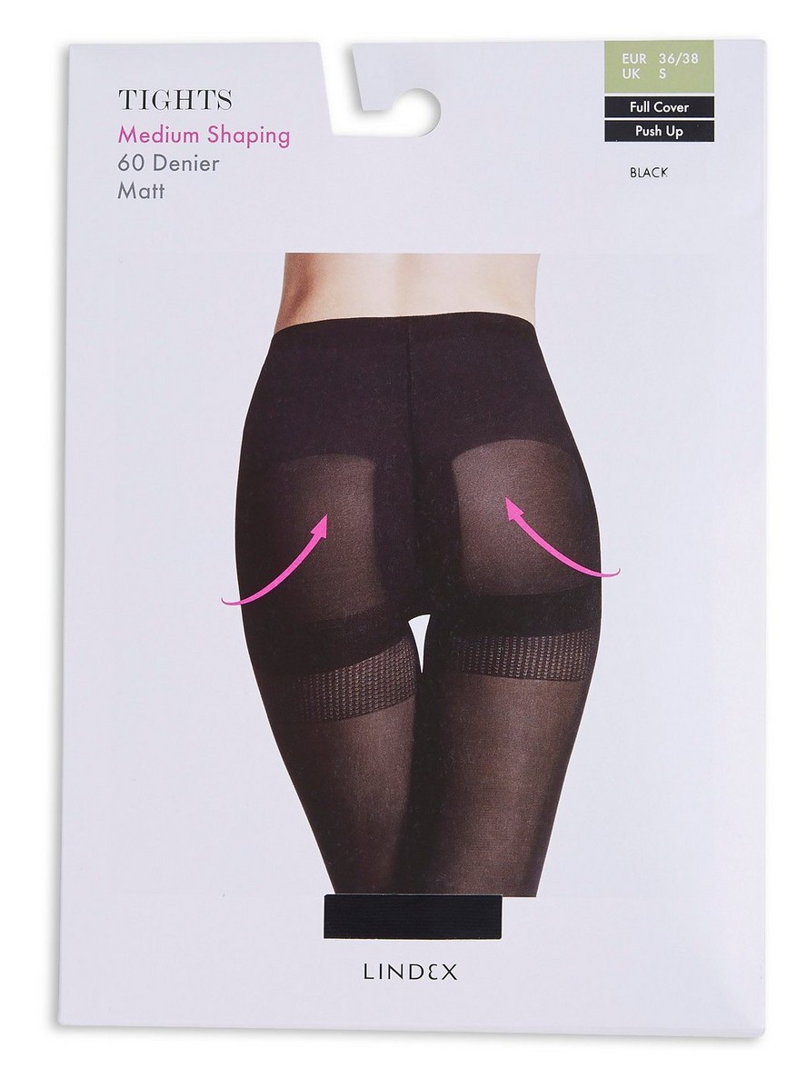Push-up Medium Shaping Tights 60 denier - 7422732-80