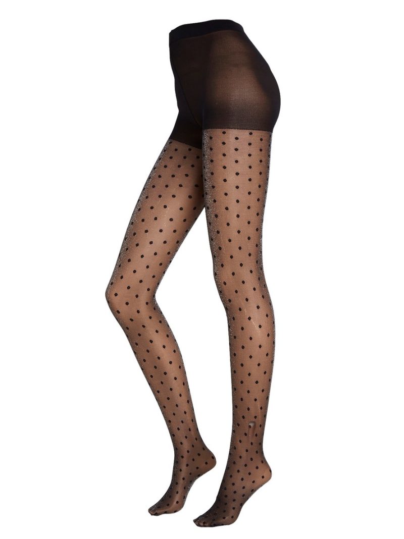 - Glittery Tights with Dots 30 denier Glittery Tights with Dots 30 denier - 7649705-10
