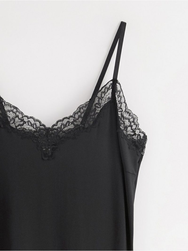 Underslip with lace - 7729760-80