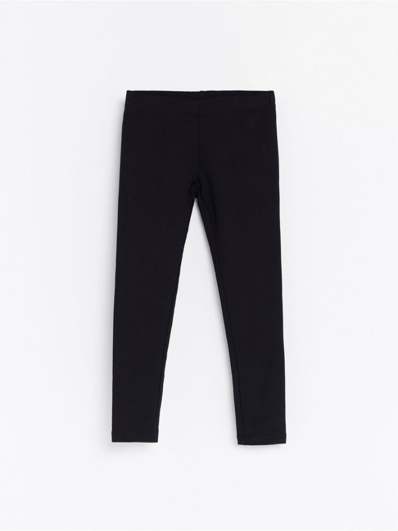 Leggings with Brushed Inside - 7736396-80
