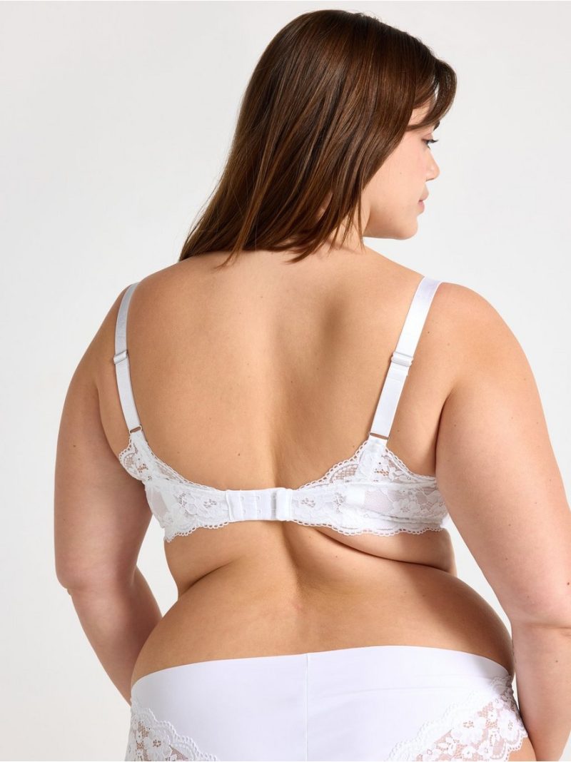 Lilja t-shirt bra with lace - 7775946-70