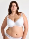 Lilja t-shirt bra with lace - 7775946-70
