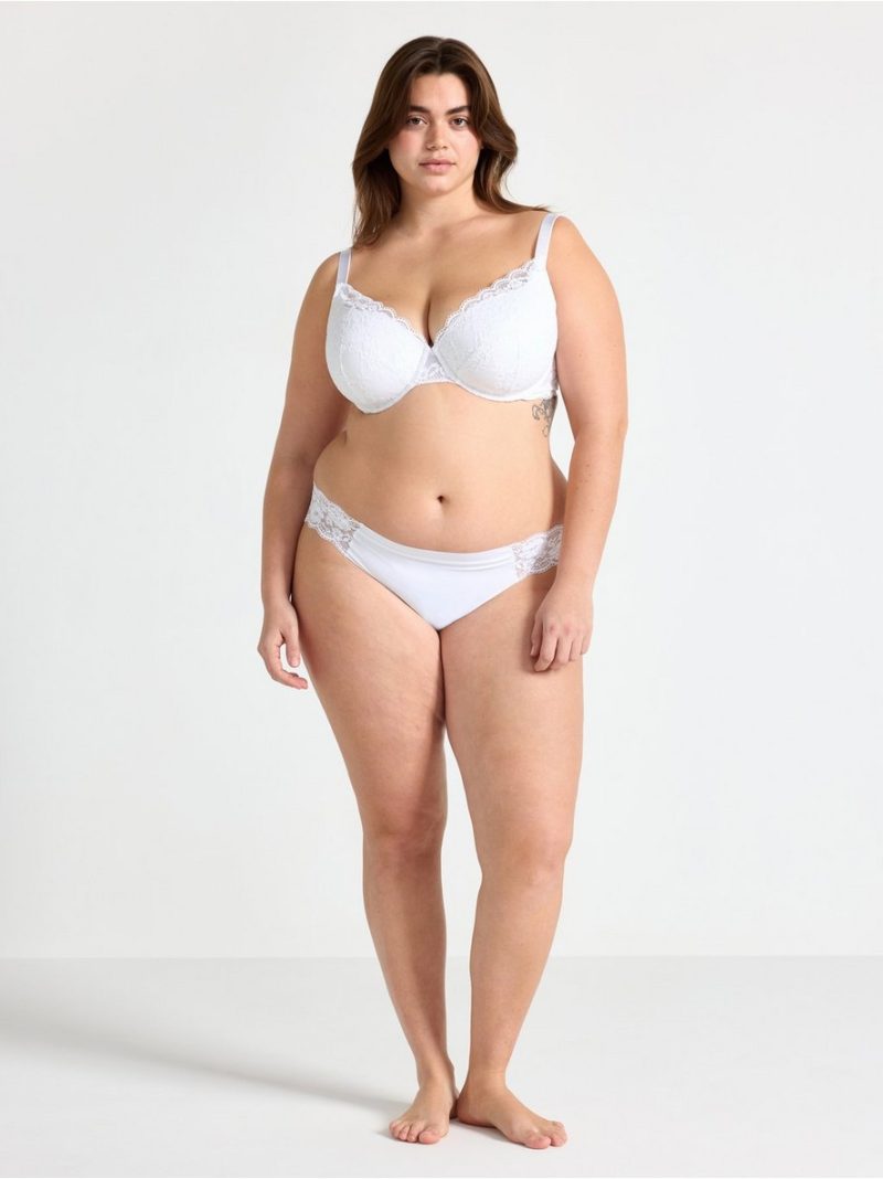 Lilja t-shirt bra with lace - 7775946-70