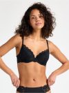 Lilja t-shirt bra with lace - 7775946-80