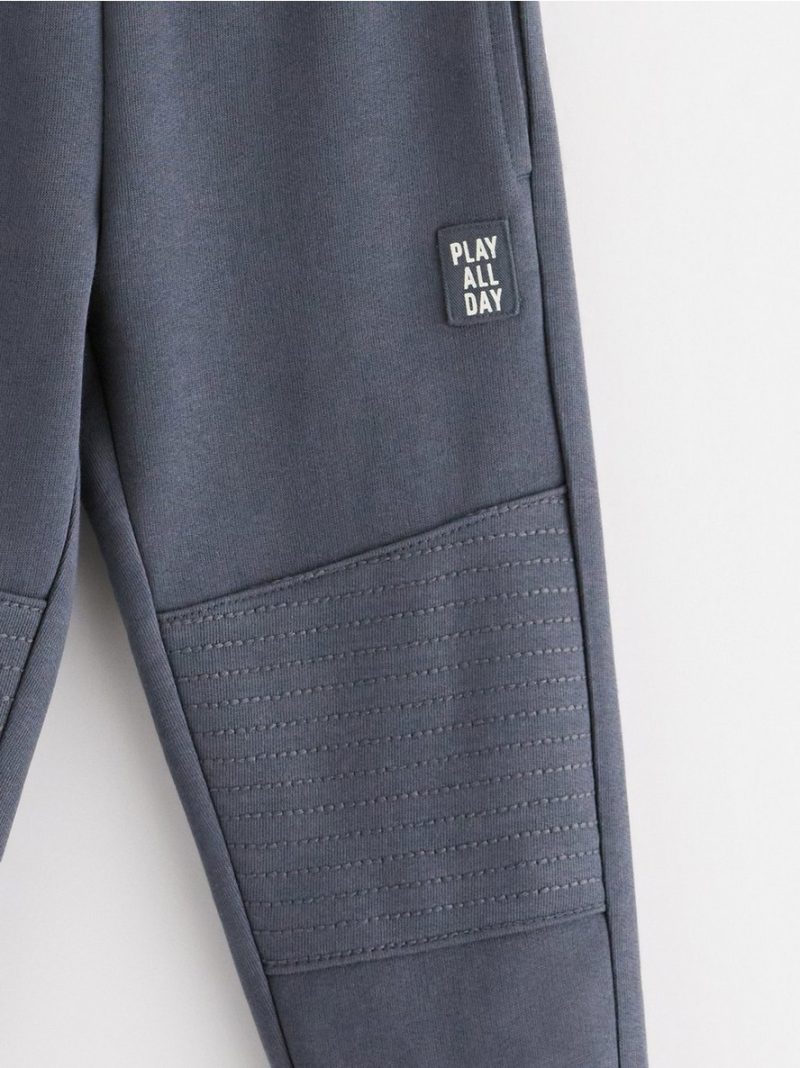 Joggers with reinforced knees - 7901099-2498