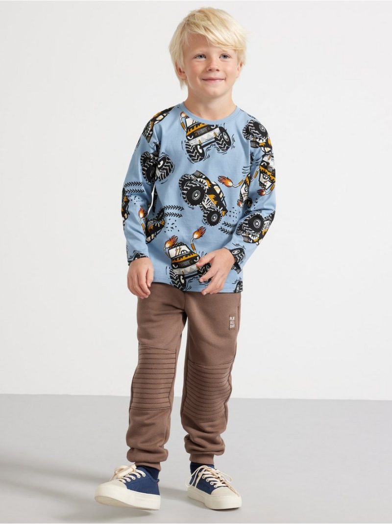 Joggers with reinforced knees - 7901099-9849