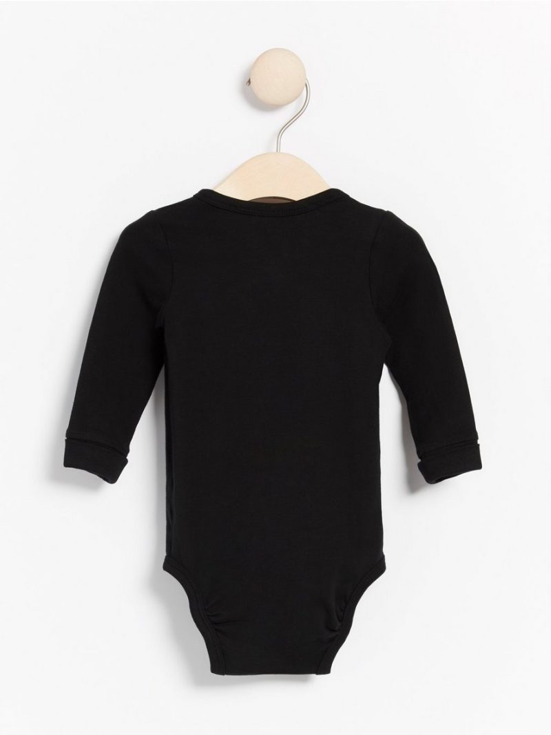 Long sleeve wrap bodysuit - 7903800-6959