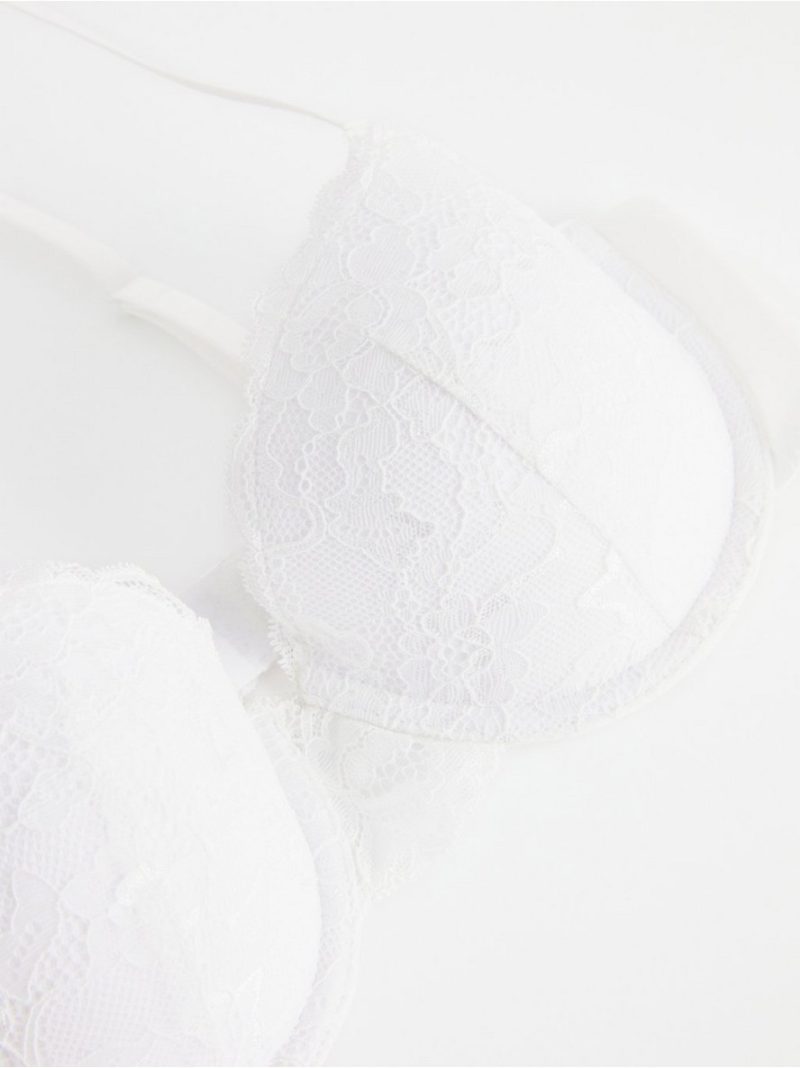 Akleja balconette bra with lace - 7915975-70