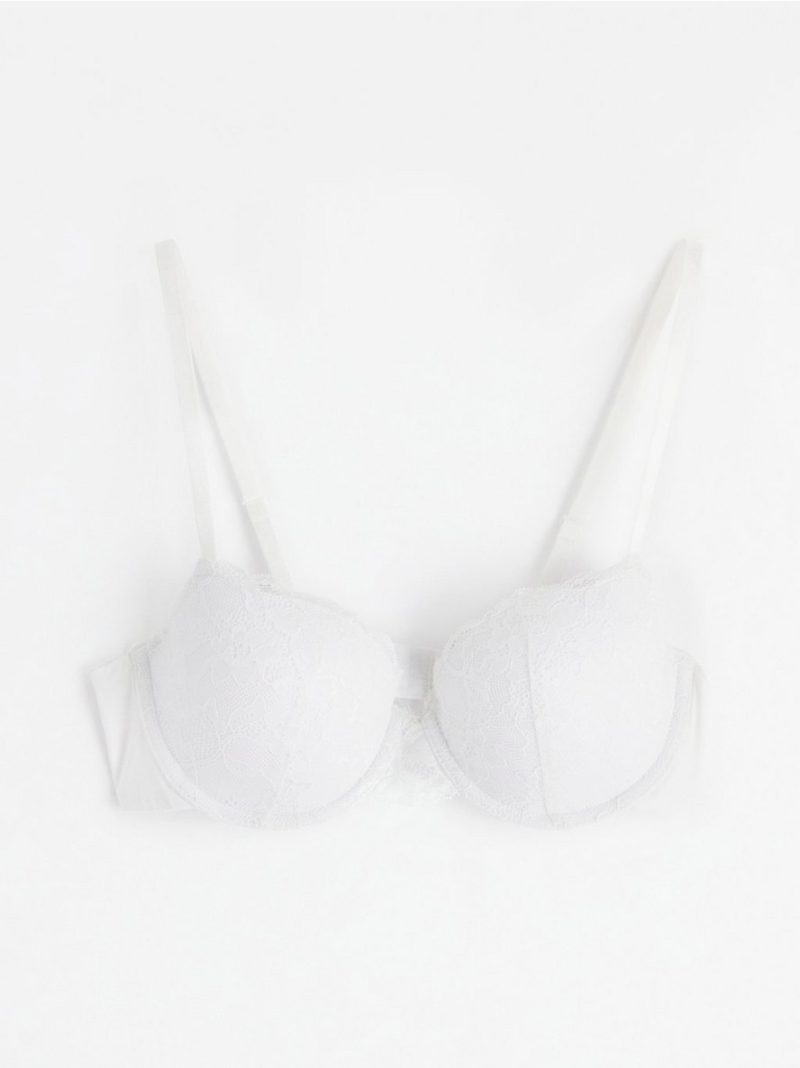 Akleja balconette bra with lace - 7915975-70