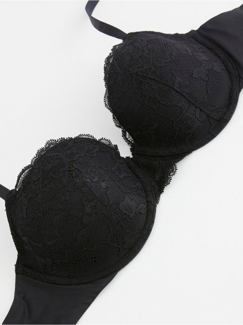 Akleja balconette bra with lace - 7915975-80